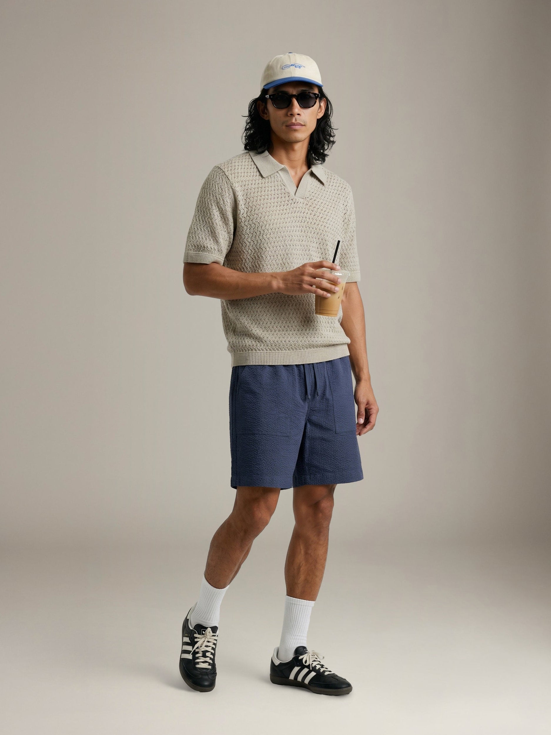ONLY & SONS - Nyle Knit Polo - String