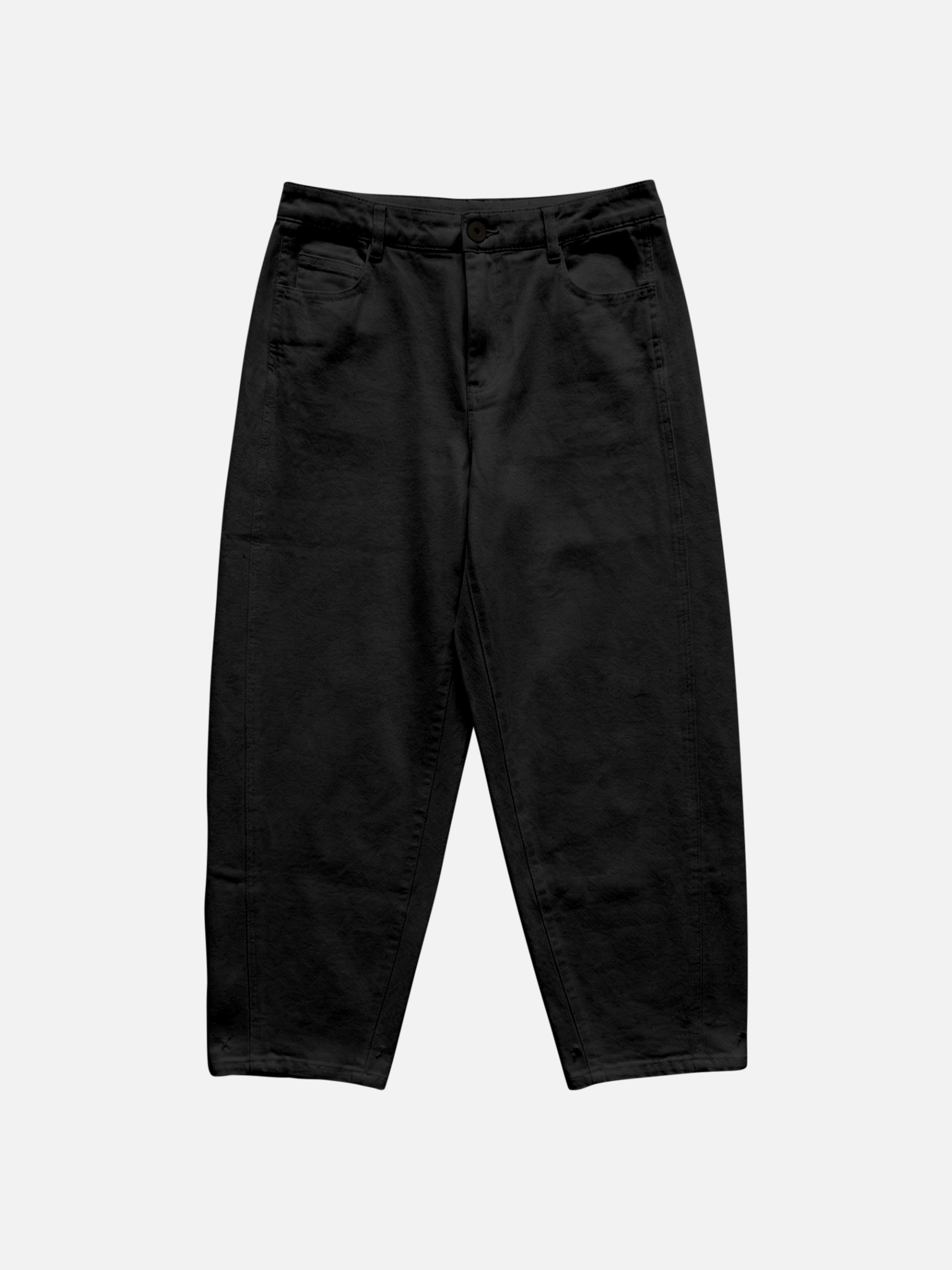 MONK & LOU - Julie Cropped Barrel Pants - 