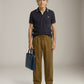 FRED PERRY - Twin Tipped Shirt - Navy / Seagrass