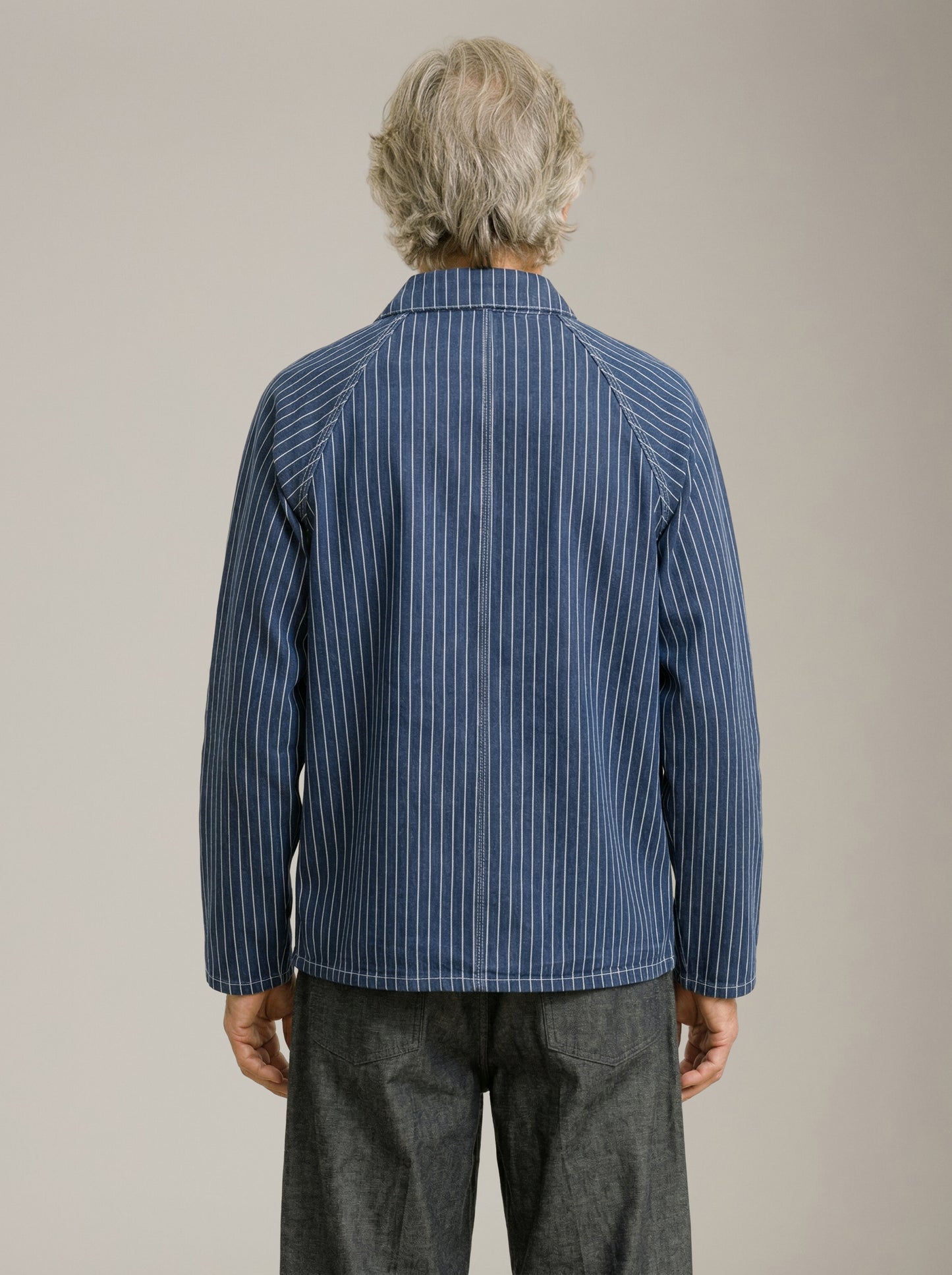 SERVICE WORKS - Pinstripe Denim Coverall 2.0 - 