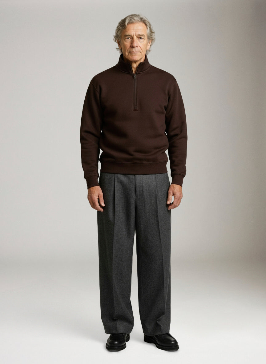Midweight Fleece Half-Zip Pullover
