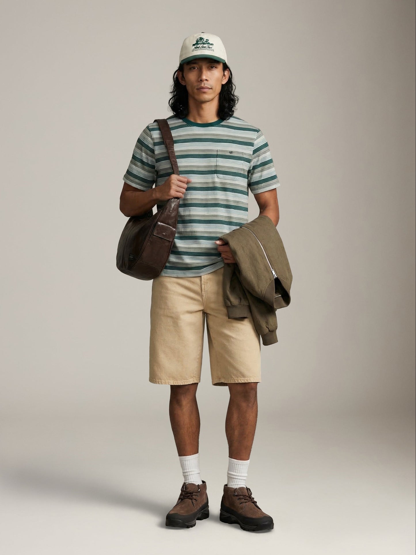 CHAMPLAIN - 90s Striped T-Shirt - 