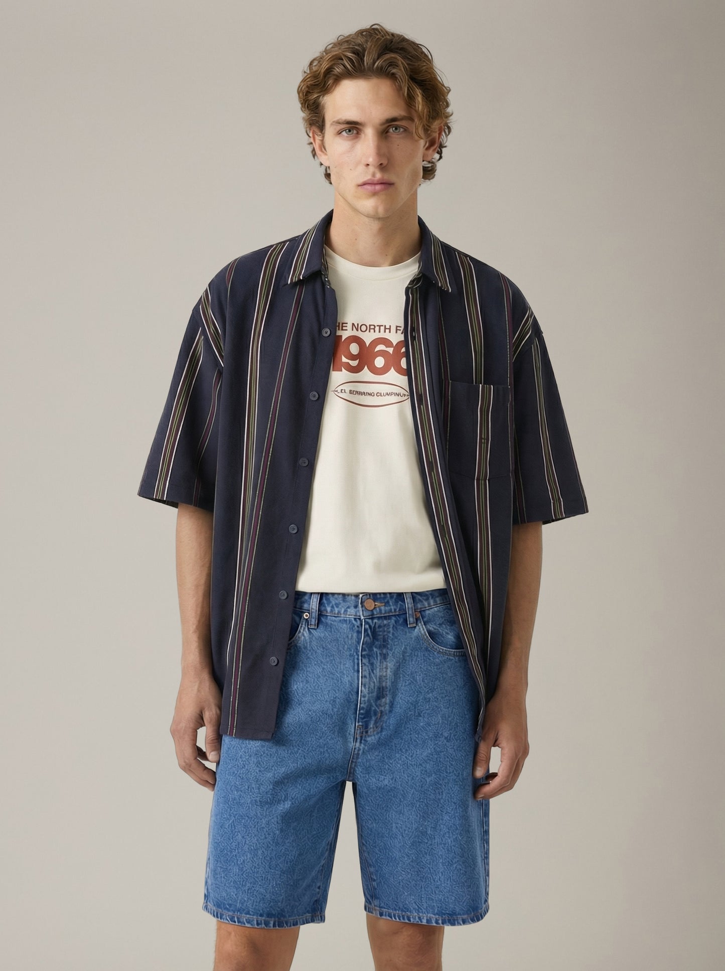 LEVI'S - Dawson Pique Shortsleeve Button Up Shirt - 