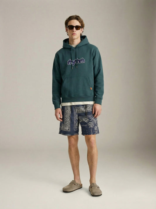 RHYTHM - Applique Fleece Hoodie - 