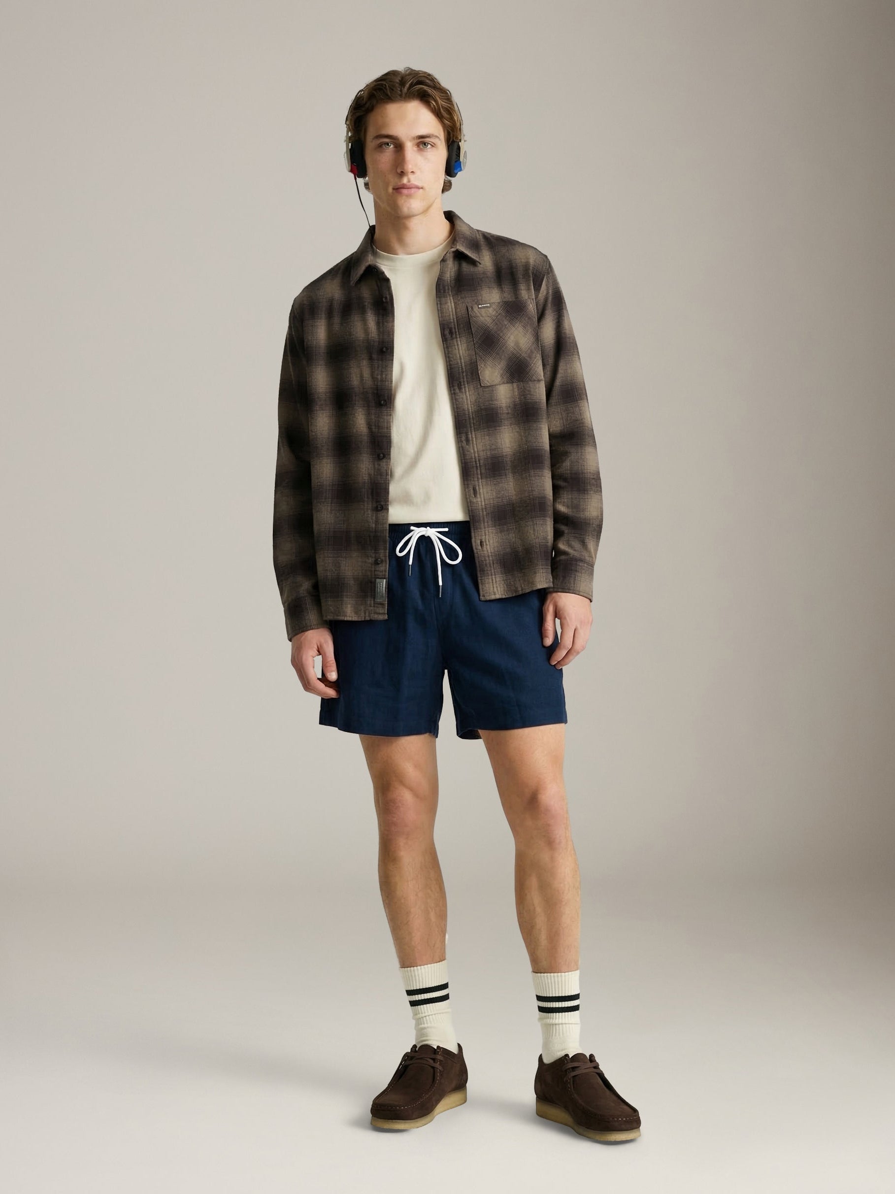 CHAMPLAIN - Linen Shorts - 