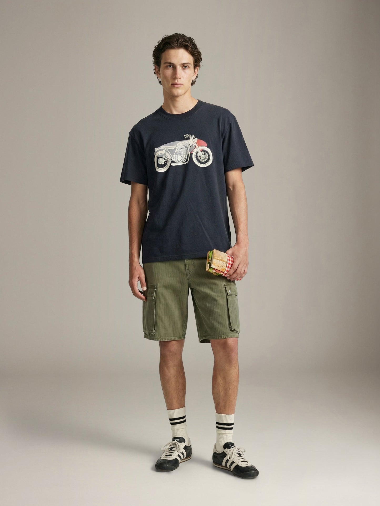 DEUS EX MACHINA - Drovers Dog T-Shirt - Black