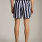 SELECTED - Dane Stripe Swim Shorts - 