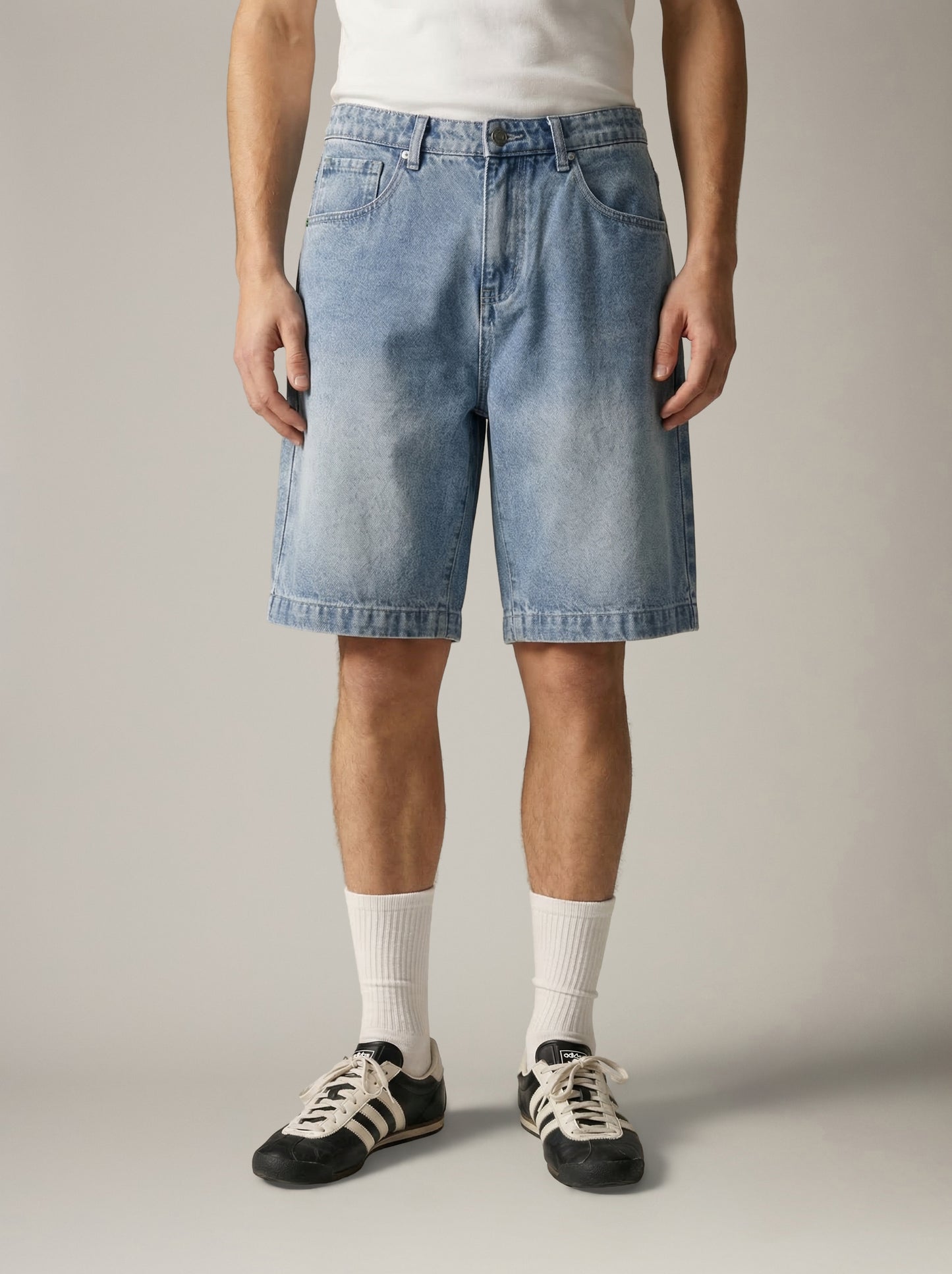 KUWALLA - Bermuda Denim Shorts - 