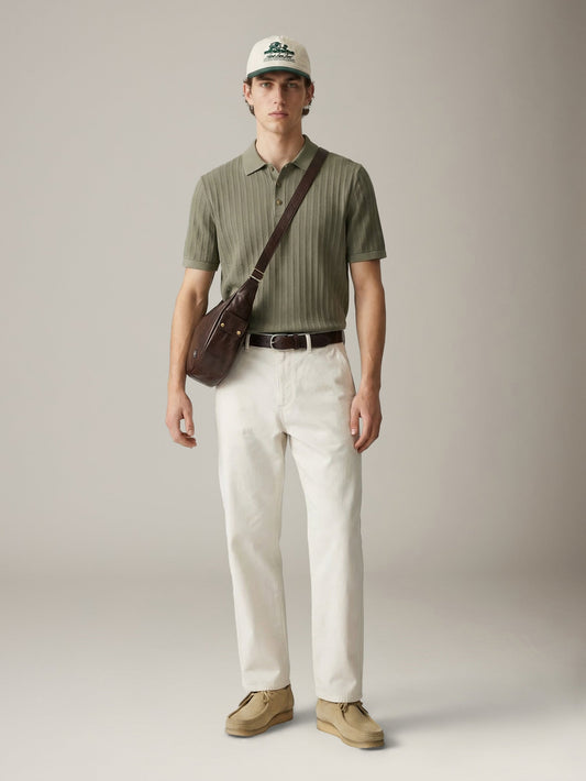 ONLY & SONS - Moon Knit Polo - Bungee Cord