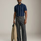 CHAMPLAIN - Vertical Stripe Knit Polo - 
