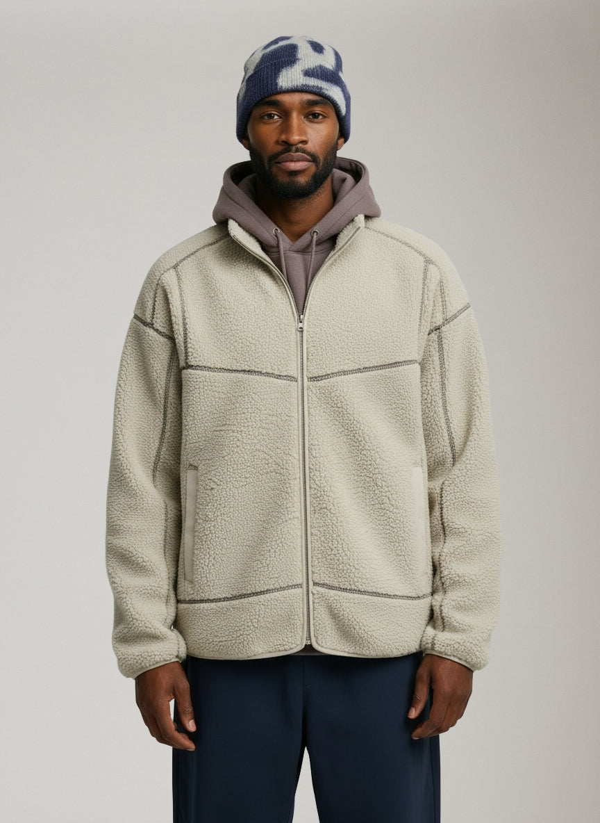 ONLY & SONS - Teddy Zip Up - 