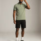 FRED PERRY - Twin Tipped Shirt - Seagrass / Black
