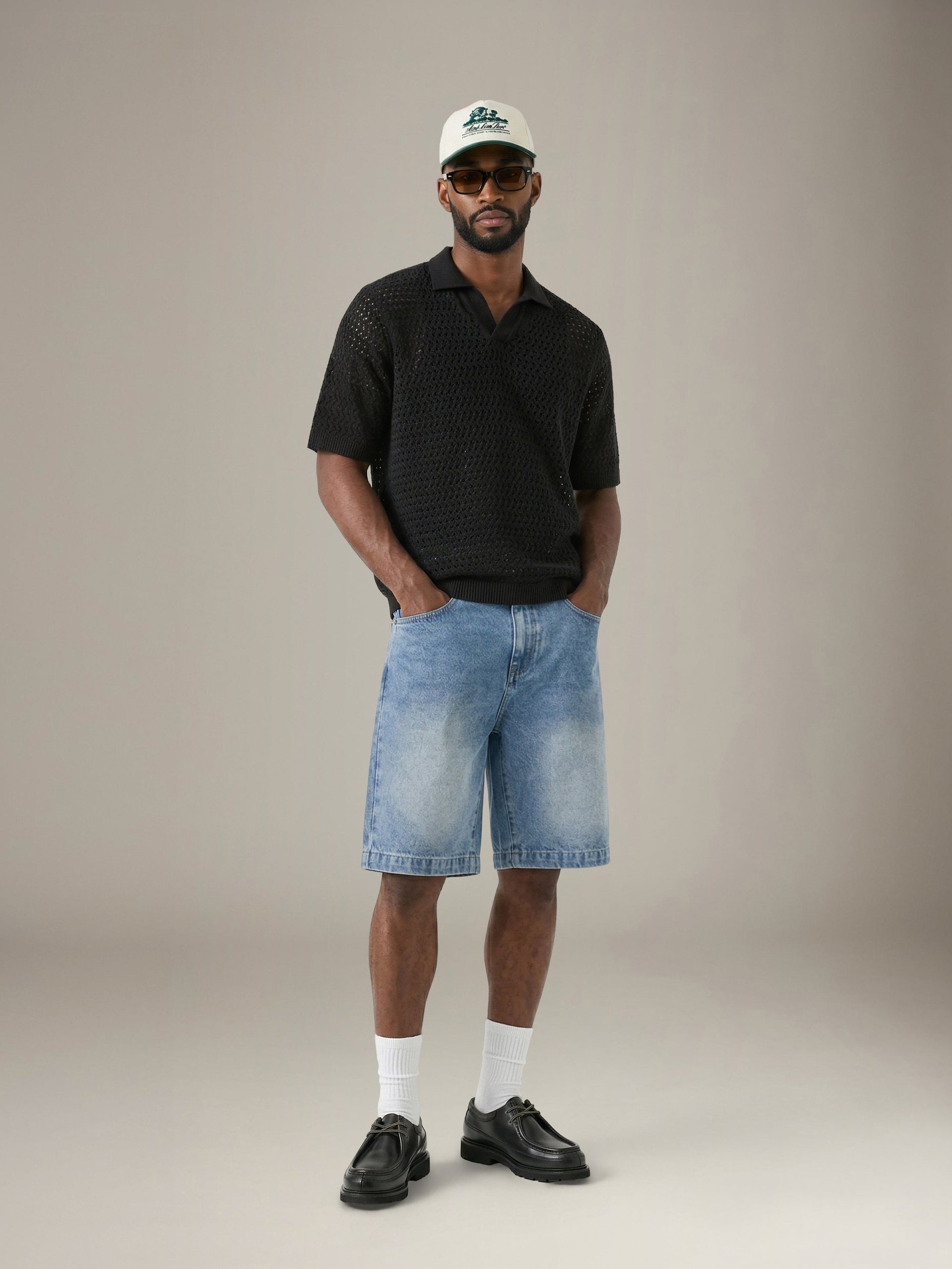 ONLY & SONS - Nyle Knit Polo - Black
