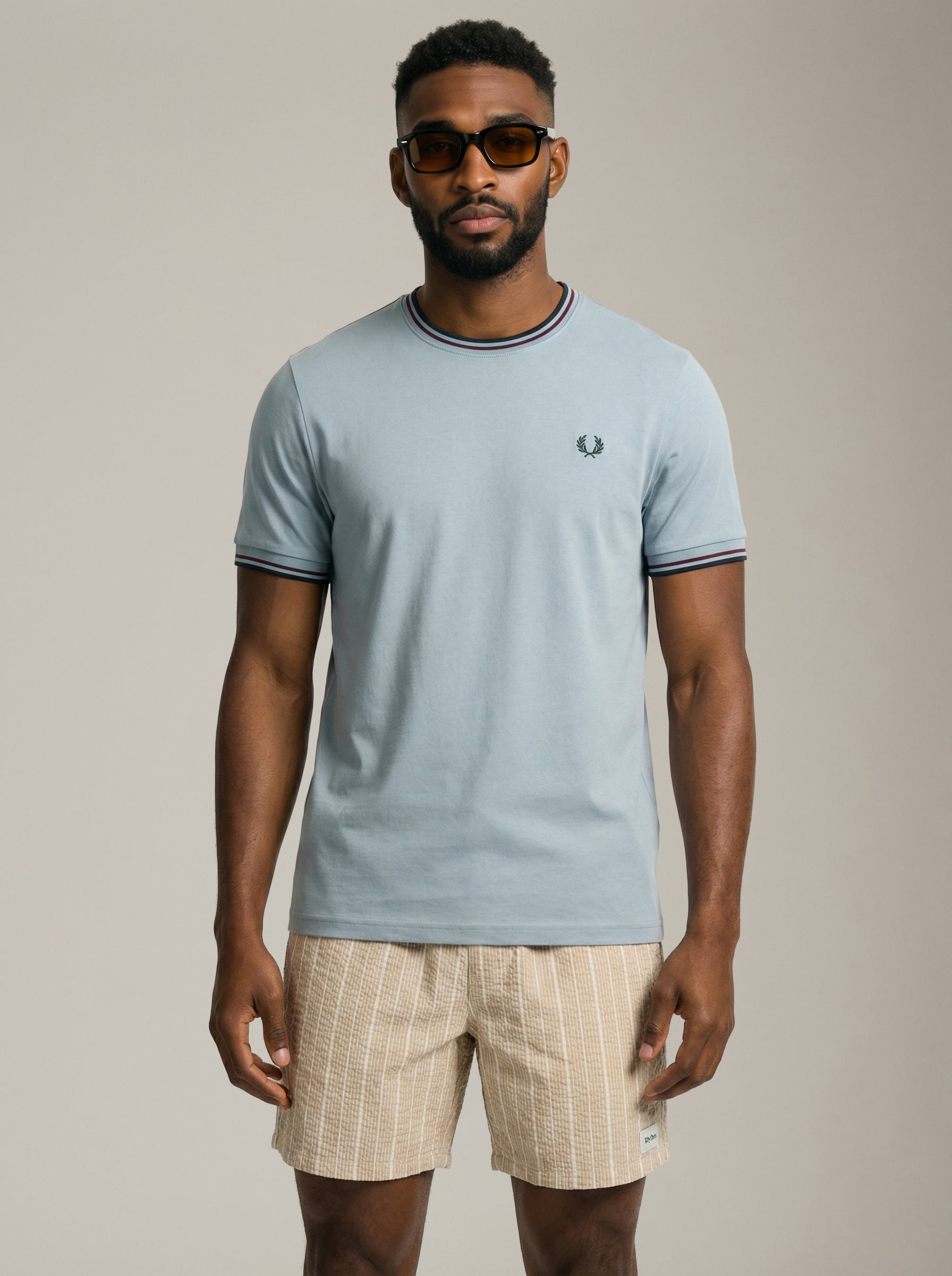 FRED PERRY - Twin Tipped T-Shirt - 