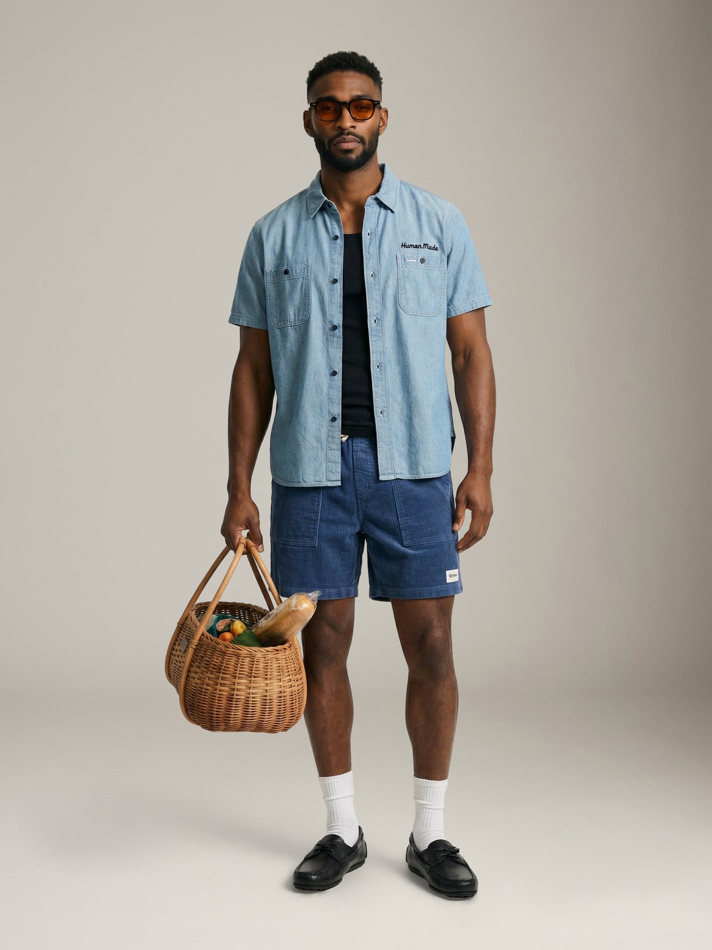 RHYTHM - Textured Wale Jam Shorts - 