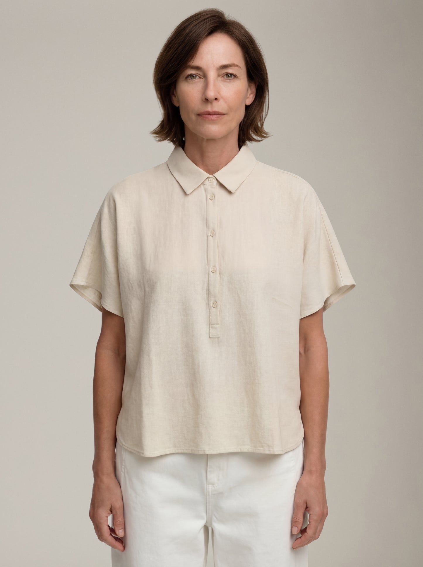 MONK & LOU - Camile Polo Top - 