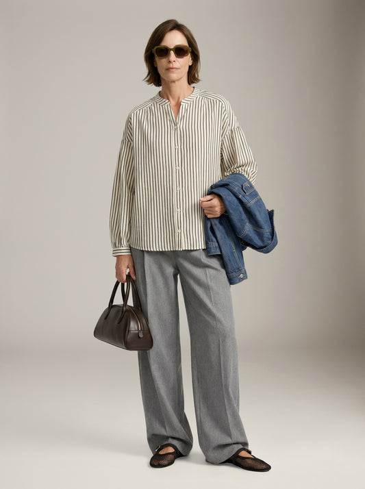 PROPAGANDA - Quinn Relaxed Shirt - Black