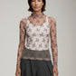 FREE PEOPLE - Lady Lux Mesh Long Sleeve - 