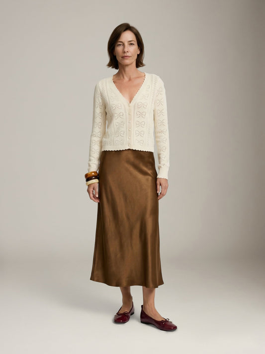 Z SUPPLY - Gema Pointelle Cardigan - 