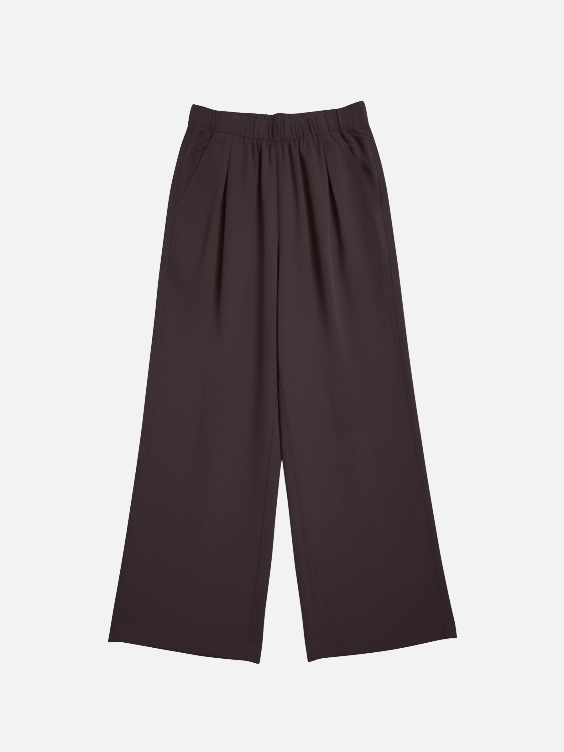 MONK & LOU - Keri Washable Crepe Relaxed Trousers - 