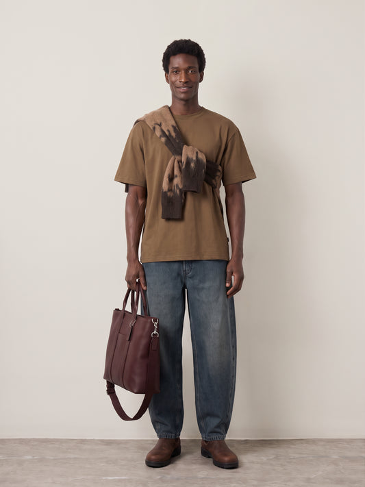 KUWALLA - Final Boss Shortsleeve T-Shirt - Taupe