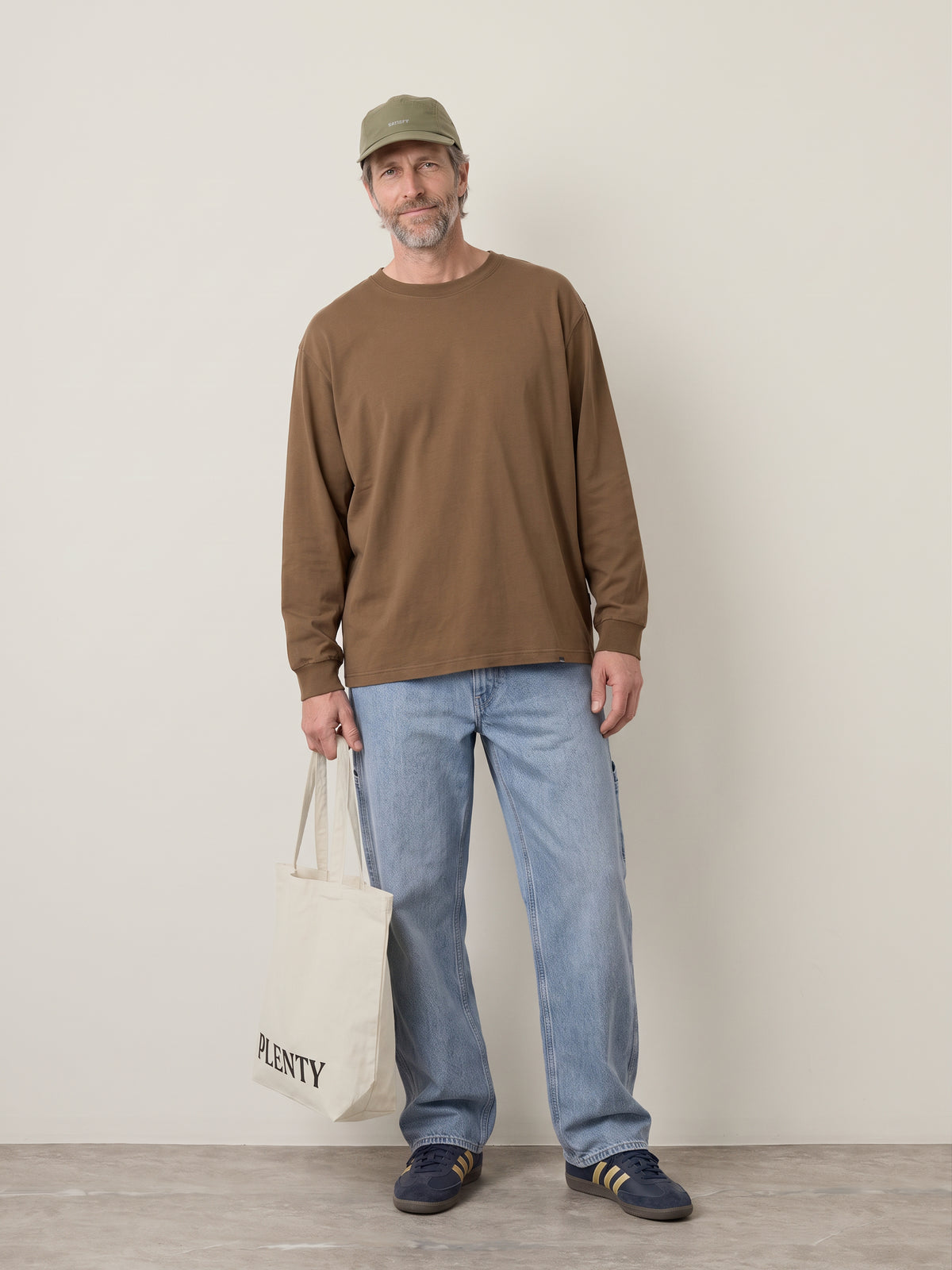 KUWALLA - Final Boss Longsleeve T-Shirt - Taupe