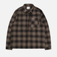 KUWALLA - Plaid Pocket Shirt - Brown
