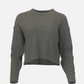 MONK & LOU - Kya Crewneck Pullover - Melange Light Grey
