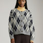 SADIE & SAGE - Bec Argyle Cardigan - 