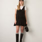LOVEFINN - V-Dress with Lace Trim - 