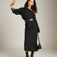 LOVEFINN - Scuba Off the Shoulder Top - Black