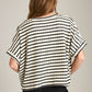 LOVEFINN - Stripe Boxy Top - 