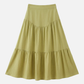 MONK & LOU - Luca Tiered Maxi Skirt - 