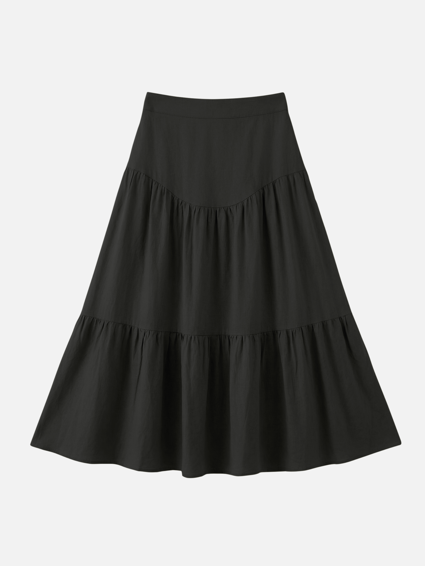 MONK & LOU - Luca Tiered Maxi Skirt - 