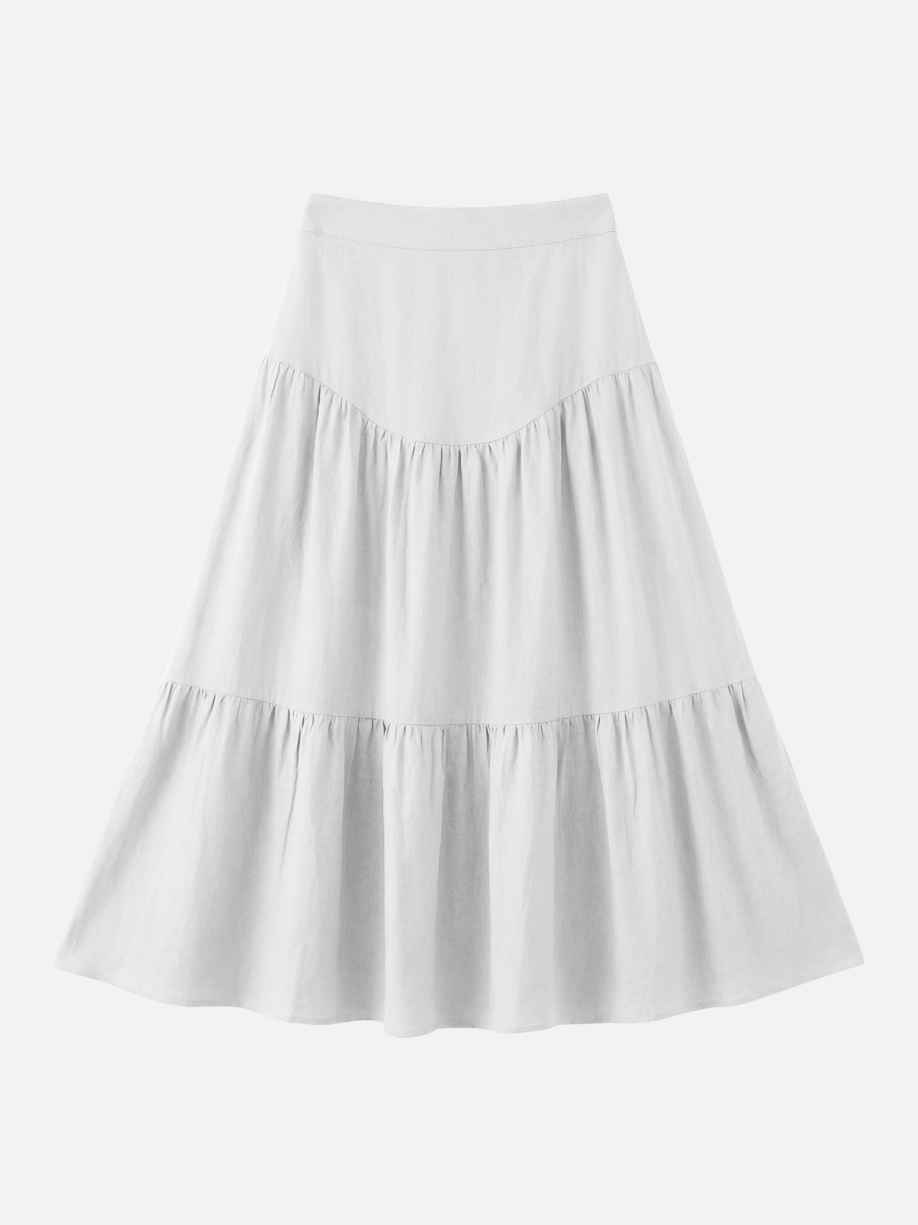 MONK & LOU - Luca Tiered Maxi Skirt - 