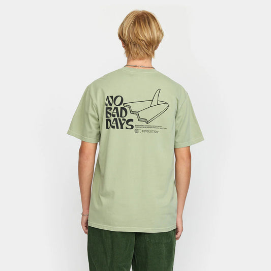 m tops - REVOLUTION - No Bad Days Organic Loose T-Shirt - PLENTY