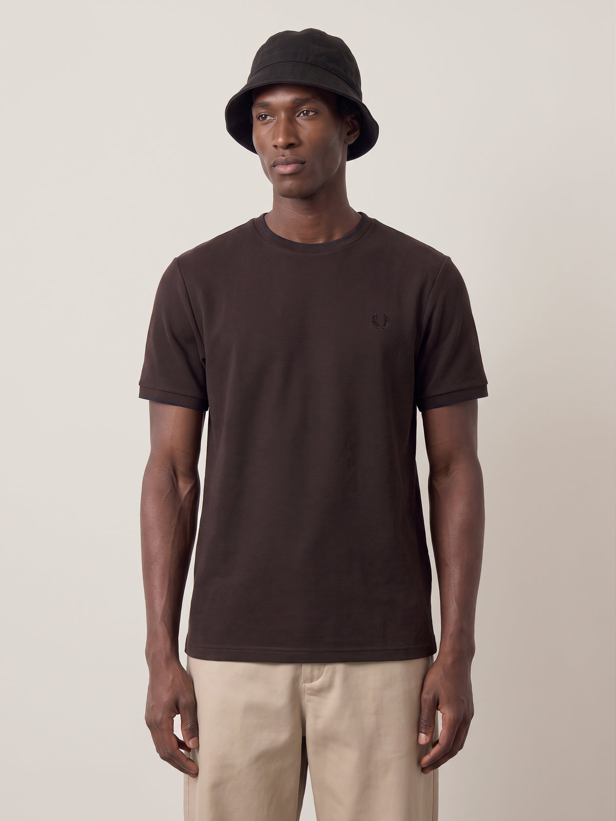 Crepe Piqué T-Shirt