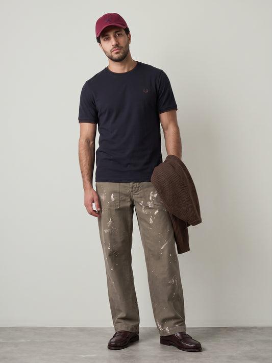 Crepe Piqué T-Shirt