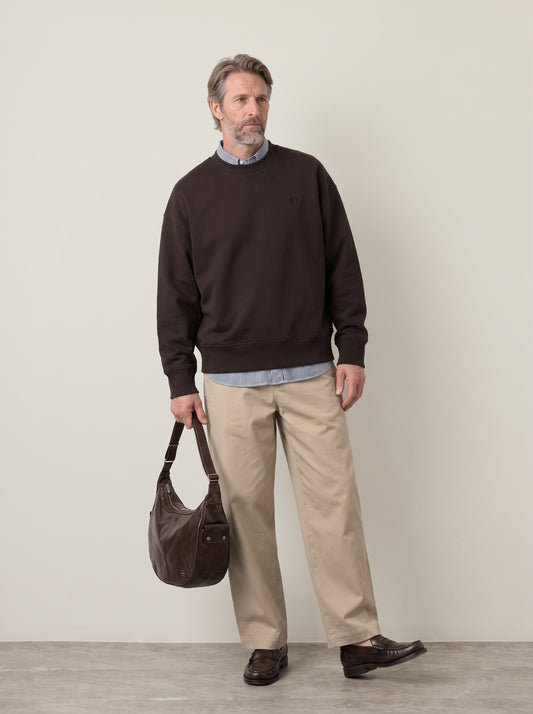 FRED PERRY - Oversized Tipped Sweatshirt - 