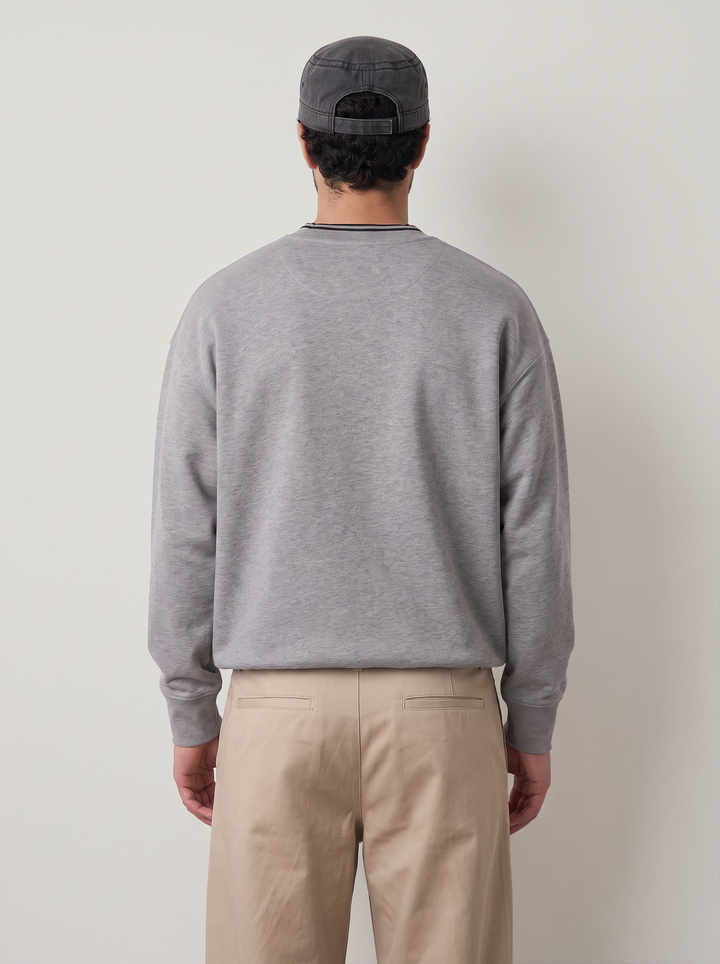 FRED PERRY - Oversized Tipped Sweatshirt - 