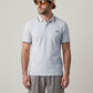 FRED PERRY - Twin Tipped Fred Perry Shirt - Dusky Blue / Dark Caramel / Night Green