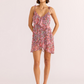 MINKPINK-Amelia Ruffle Mini Dress-Ditsy Floral