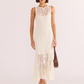 MINKPINK-Adelle Midi Dress-Cream
