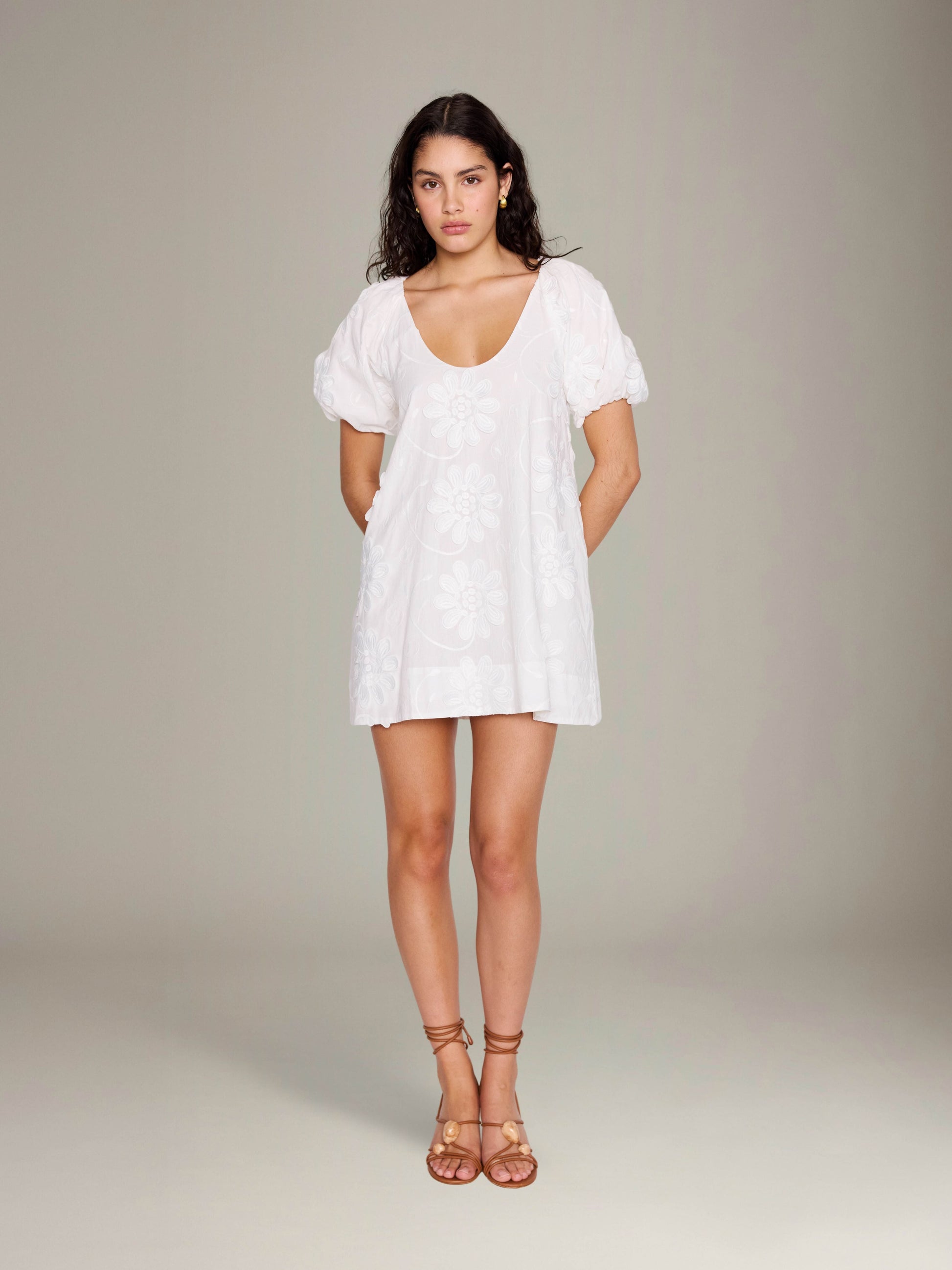 MINKPINK - Alessia Smock Mini Dress - 