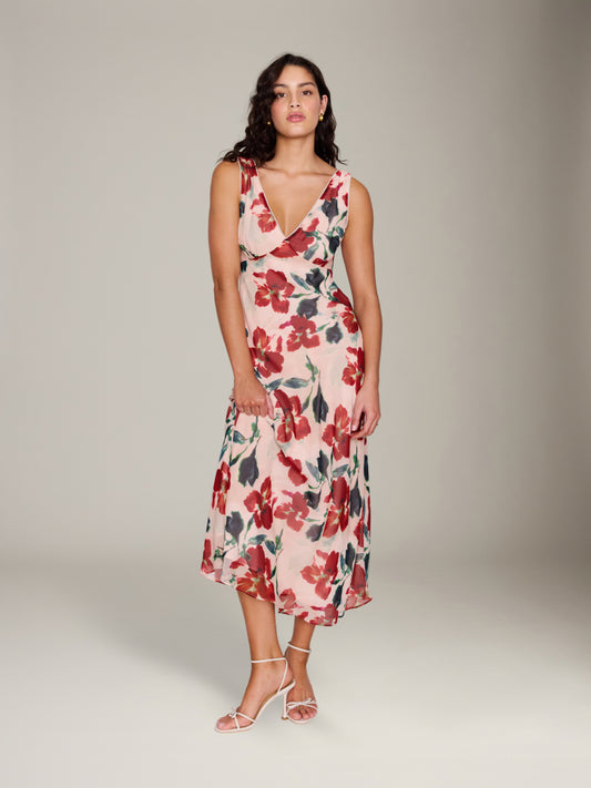 MINKPINK - Arabella Bias Midi Dress - 