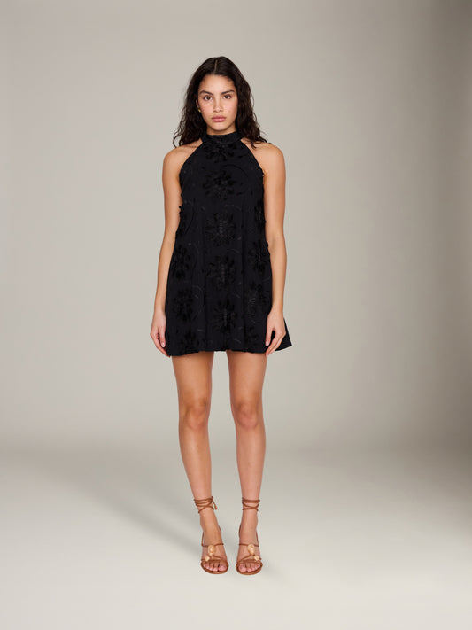 MINKPINK - Roma High Neck Mini Dress - 