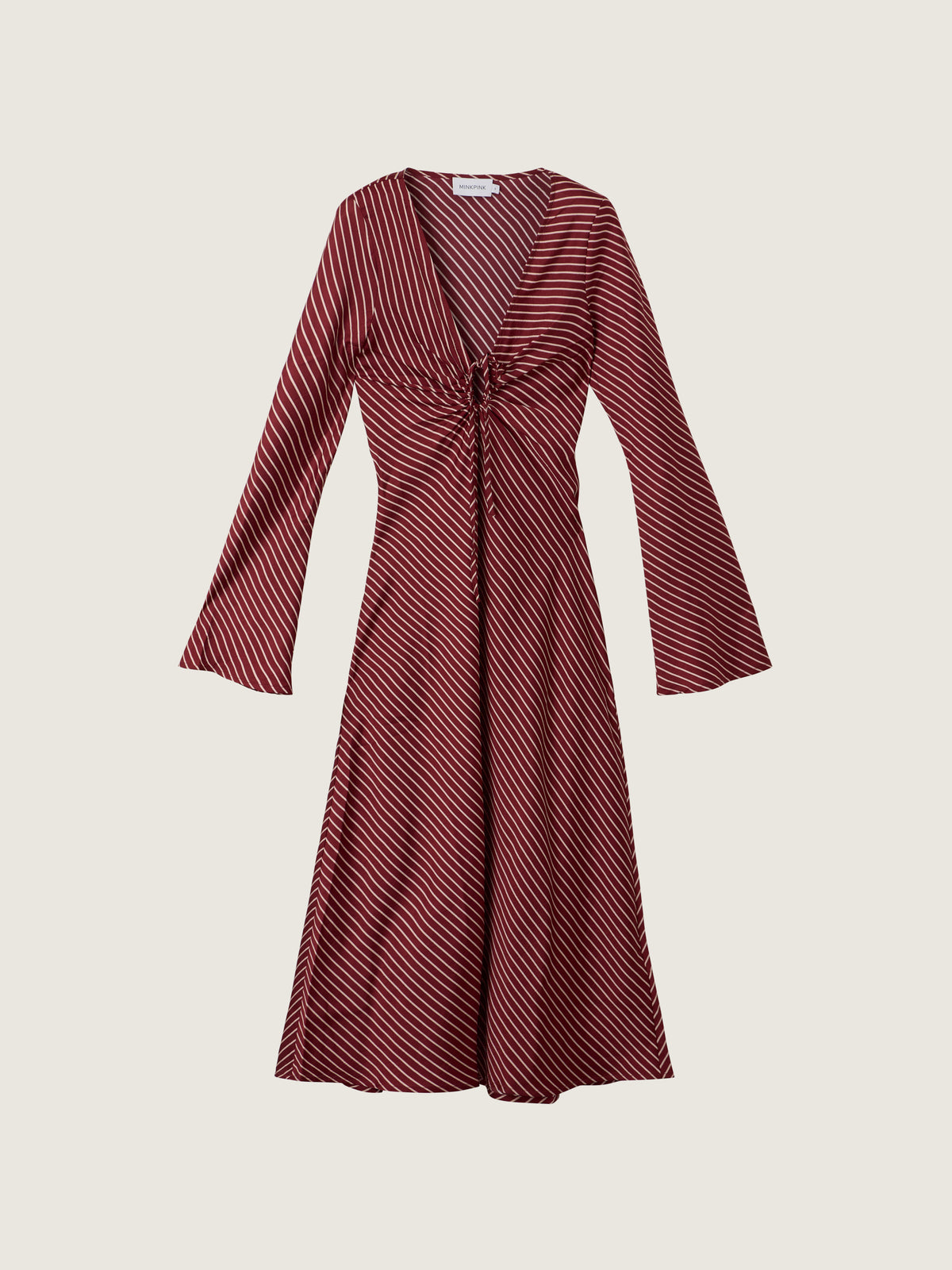 MINKPINK - Bleeker Bias Stripe Dress - 