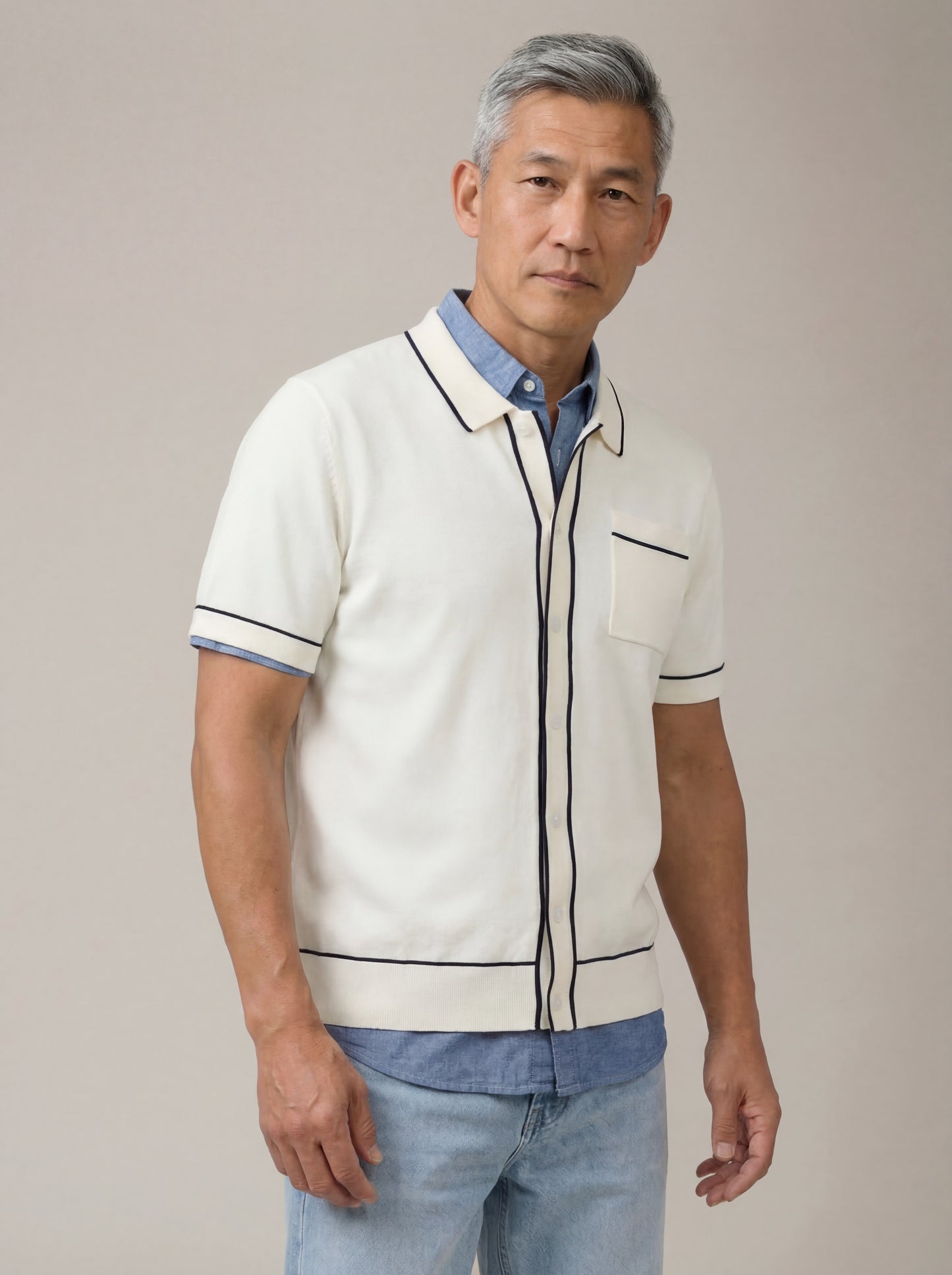 CHAMPLAIN - Button Down Polo - 