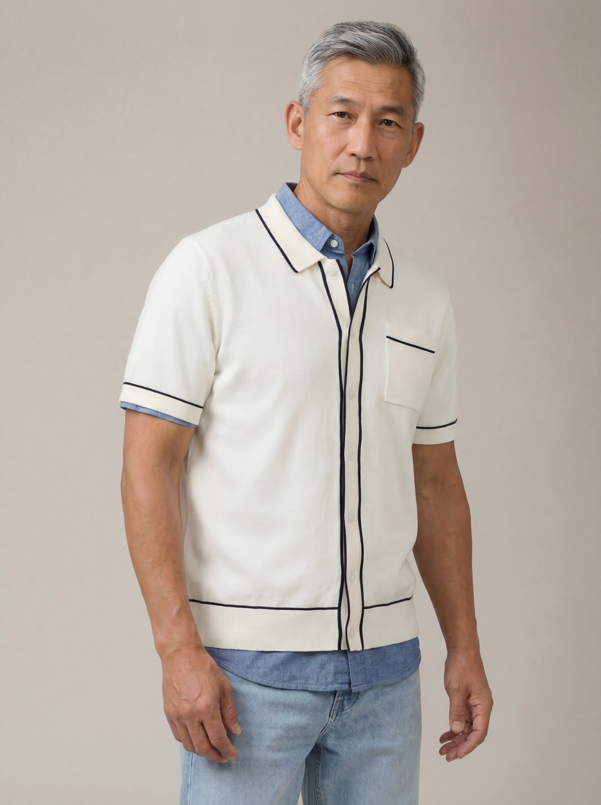 CHAMPLAIN - Button Down Polo - 