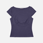 PROPAGANDA - Mimi Cap Sleeve Baby Tee - 